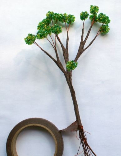 Бонсай из бисера