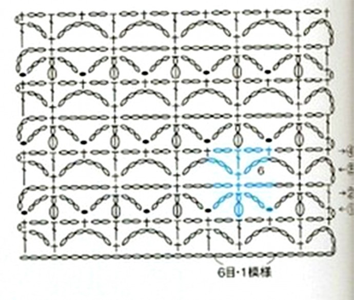 Чудесные узоры для прекрасных шалей или ажурных шарфов