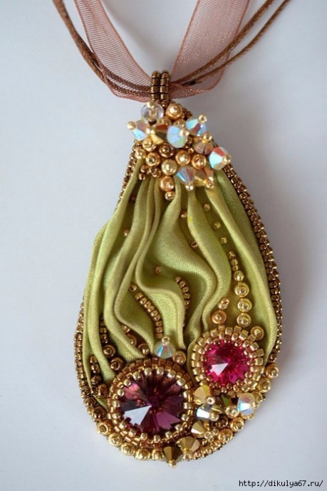 Идеи прекрасных украшений шибори + мастер-класс Идеи прекрасных украшений шибори + мастер-класс