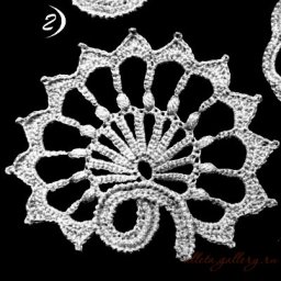 Ирландские мотивы: цветок, листик