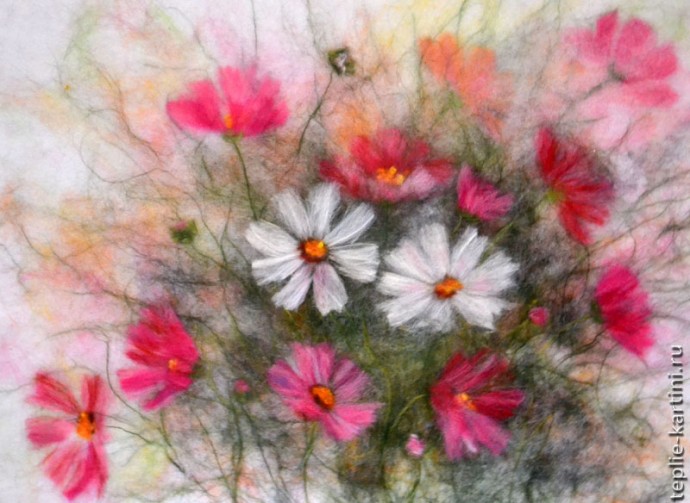 Картины шерстью: идеи для вдохновения