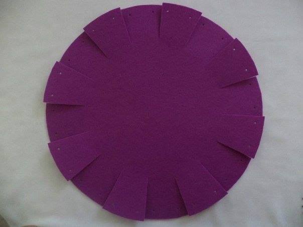 Корзинка из фетра