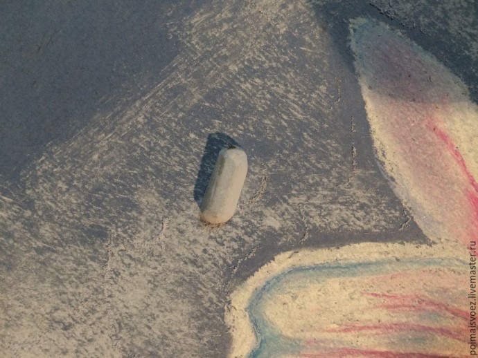 Рисование пастелью магнолии Рисование пастелью магнолии