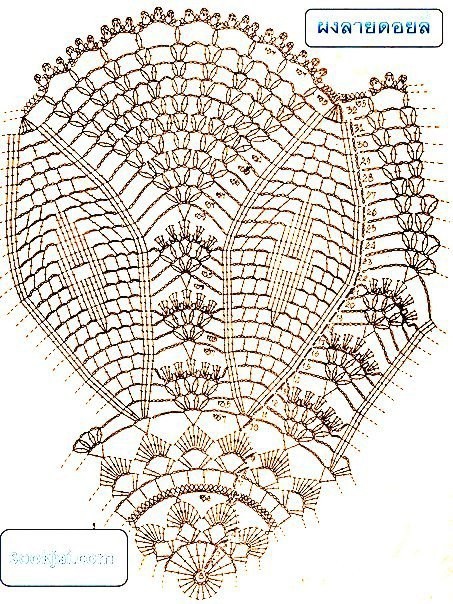 ​Изумительно красивая салфеточка