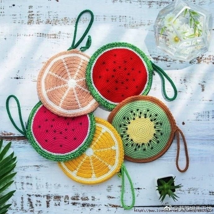 Забавные фруктовые подставочки