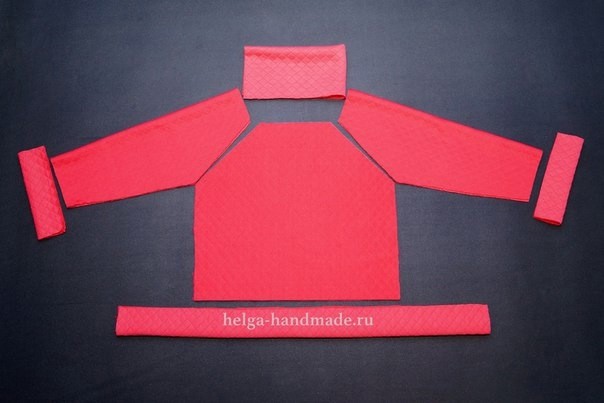 Свитшот с объёмным воротником своими руками