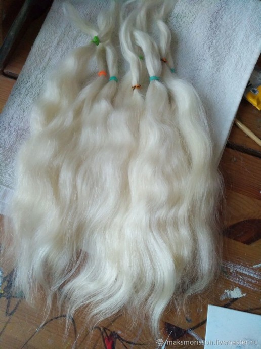 Трессы для интерьерных кукол