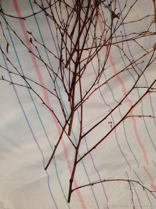 Венок из берёзовых веток