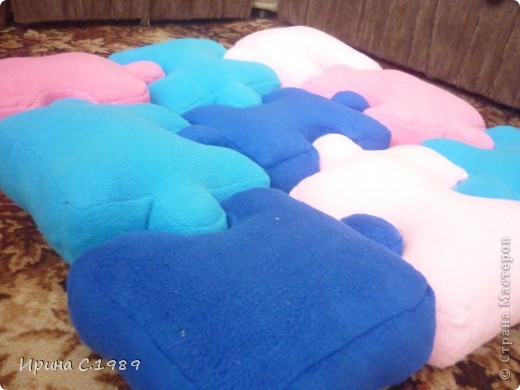 Подушки пазлы