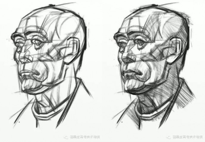 Рисуем голову мужчины: мастер-класс