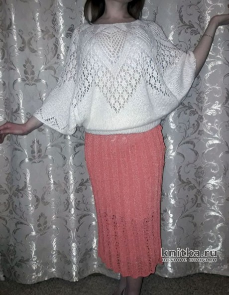Ажурная кофточка изумительной красоты