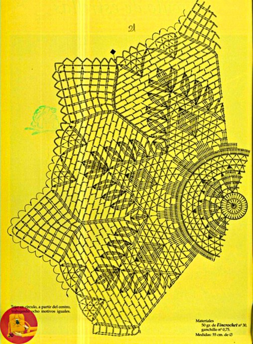 Изумительные салфетки крючком