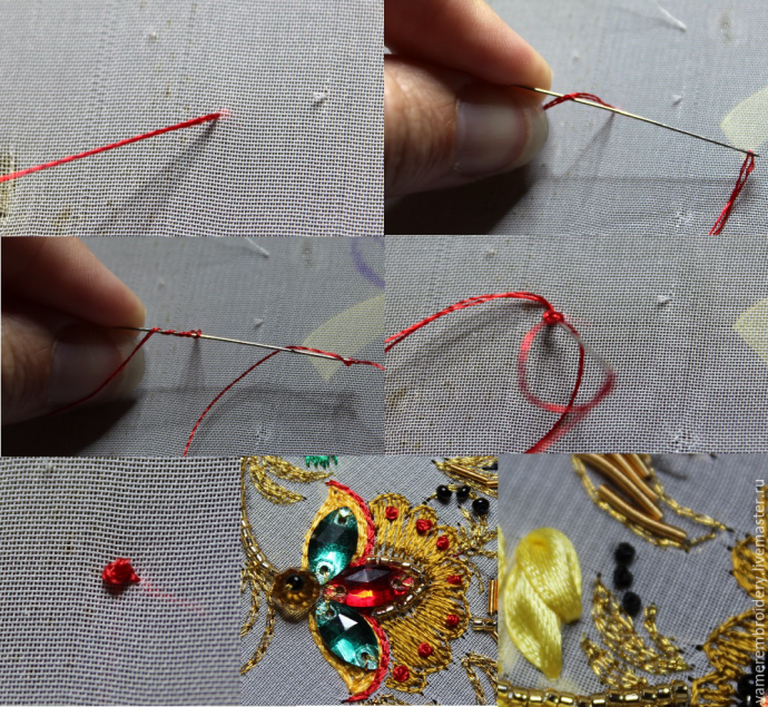 Вышиваем хохлому в разных техниках