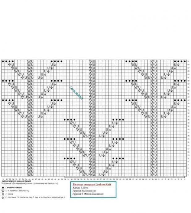 ​Топ с очень красивым узором