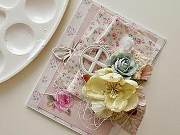 Создание нежной открытки лучшей подруге