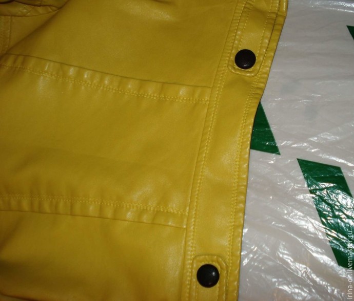 Роспись куртки в русском стиле