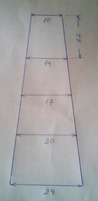 Длинная юбка в двух техниках: валяния и пэчворк