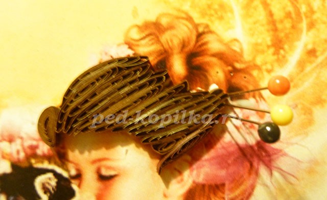 Картина в технике квиллинг: мастер-класс