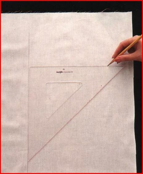 Как переснять выкройку с готового изделия