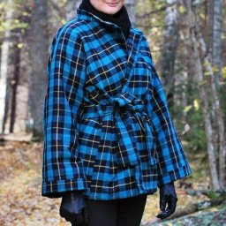 Как сшить пальто с рукавами "кимоно"