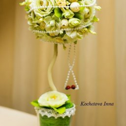 Мастер-класс по созданию цветочного топиария