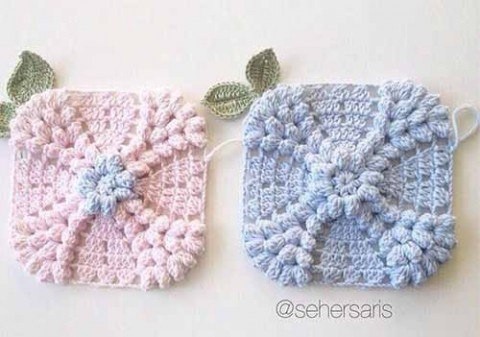 ​Очень красивый мотив крючком