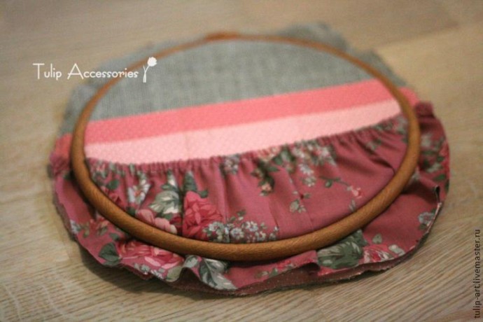 Органайзер для рукоделия в пяльцах