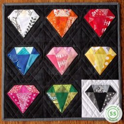 Покрывала с бриллиантами из лоскутков