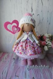 Пошив интерьерной куколки от и до