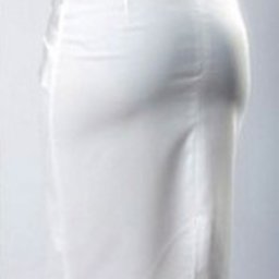 Потайная молния в изделиях с обтачкой вместо пояса