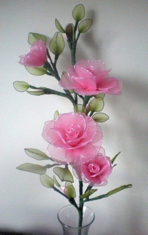 Потрясающие цвeты из кaпpoнa