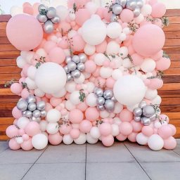 Праздничные декорации с воздушными шарами: идеи