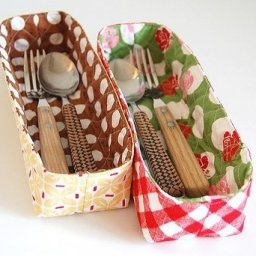 Текстильная корзинка: мастер-класс