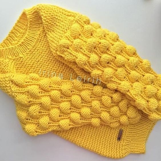 Узор "Малинки" со схемой