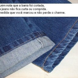 ​Вариант укорачивания джинсов с сохранением изначальной строчки