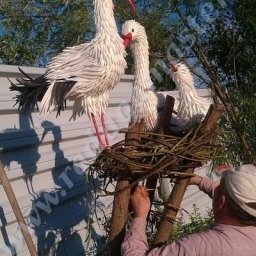 Аист из изолона