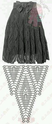 Вязаные юбки на любой вкус: идеи и схемы