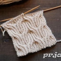 Японские косы спицами