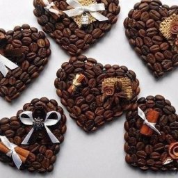 ​Кофейные сердечки