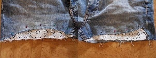 Восхитительные шорты из старых джинсов