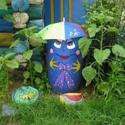 Преображение дачных бочек