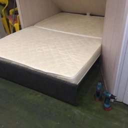 Оригинальная раздвижная двуспальная кровать своими руками