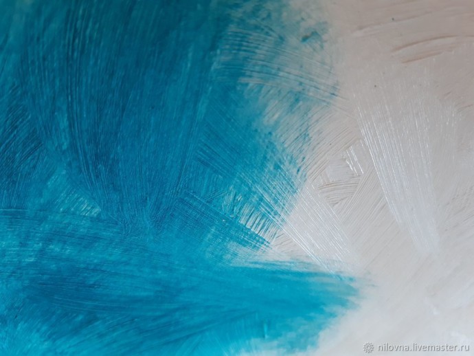 Золотая фактура акрилом