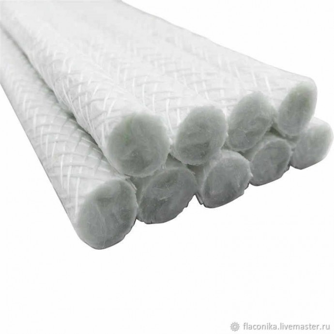 Масляная свеча с декором