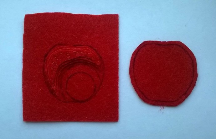 Вышиваем бисером объемную брошь-кулон "Наливное яблочко" Вышиваем бисером объемную брошь-кулон "Наливное яблочко"