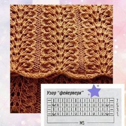 Ажурные узоры с накидами