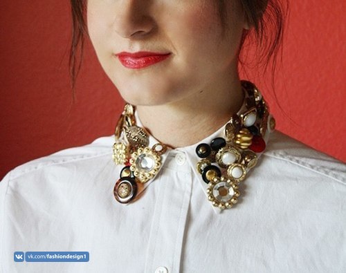 Самостоятельно преображаем и украшаем воротничок