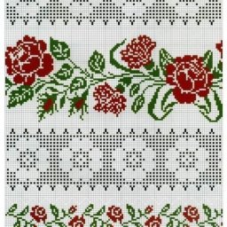 ​Схемы красивых вышивок
