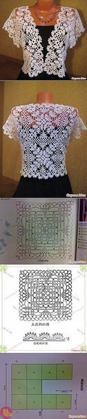 Ажурные туники, вязанные крючком: счастье к нам приходит