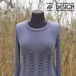 Благородный узор для вязания туники